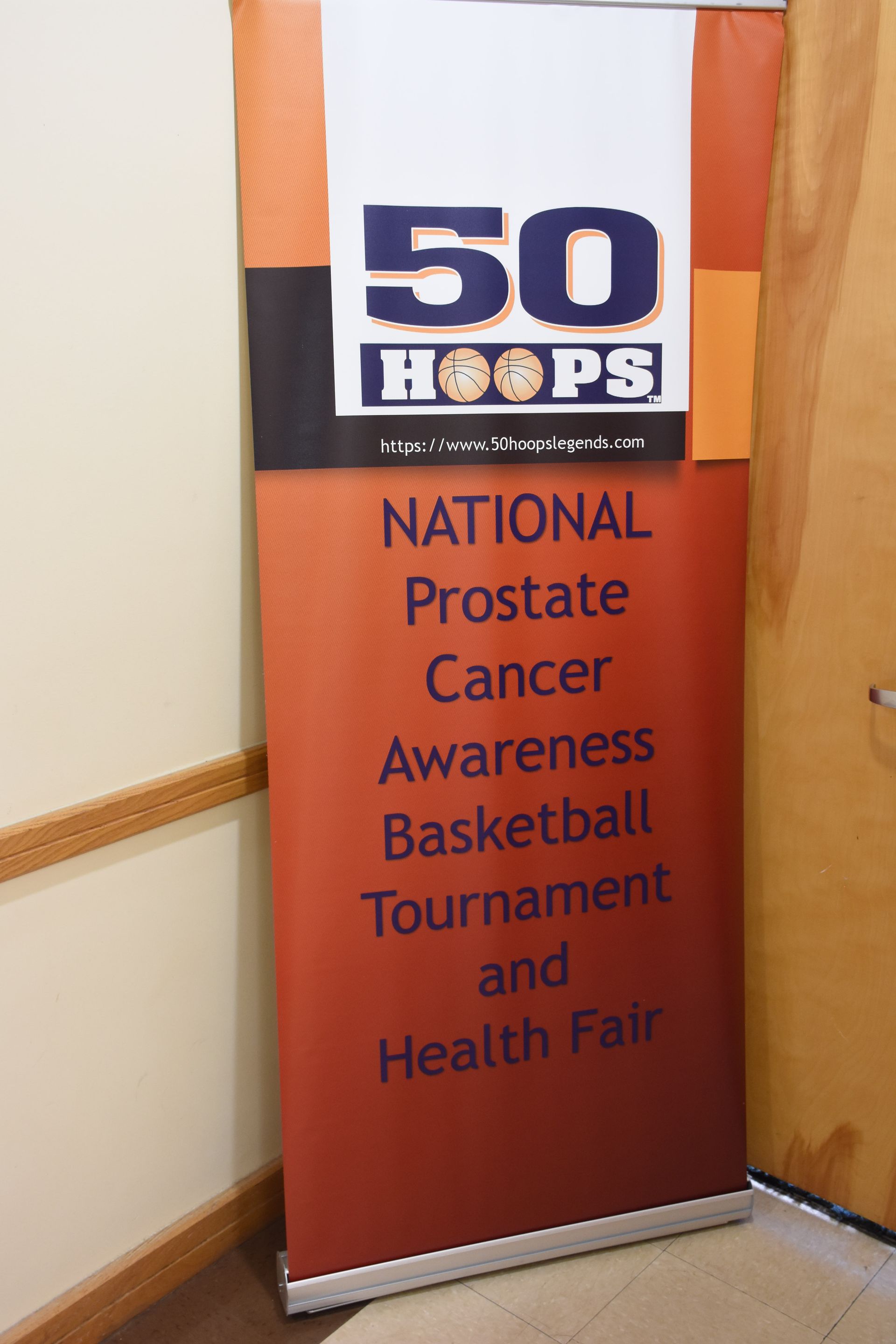 Sign promoting the 