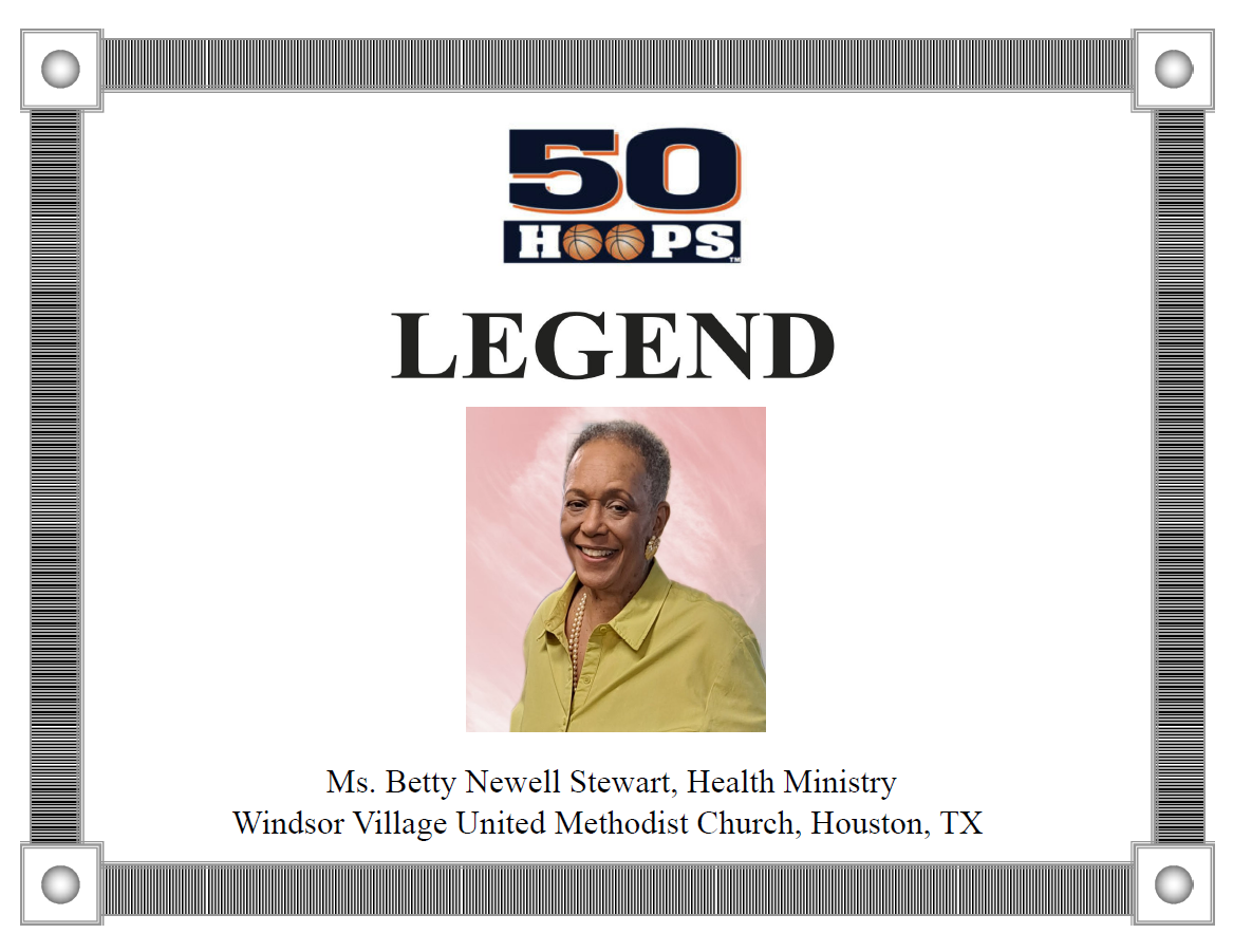 Certificate honoring Mrs. Reny Newell. Includes her photo and text: 