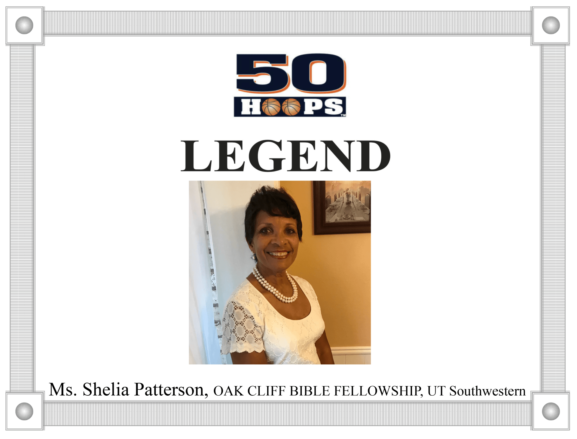 Ms. Shelia Patterson, 