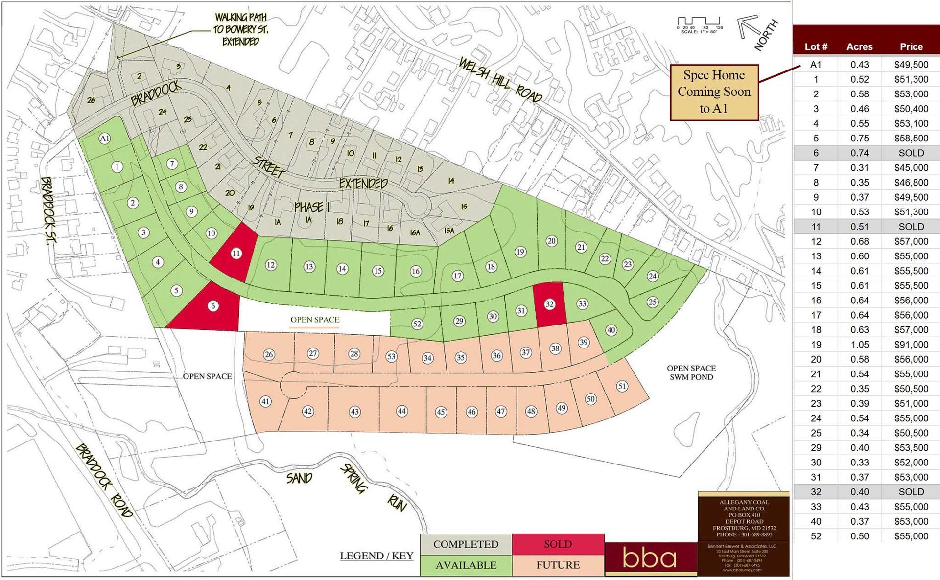 A map of a residential area with the word dog on it