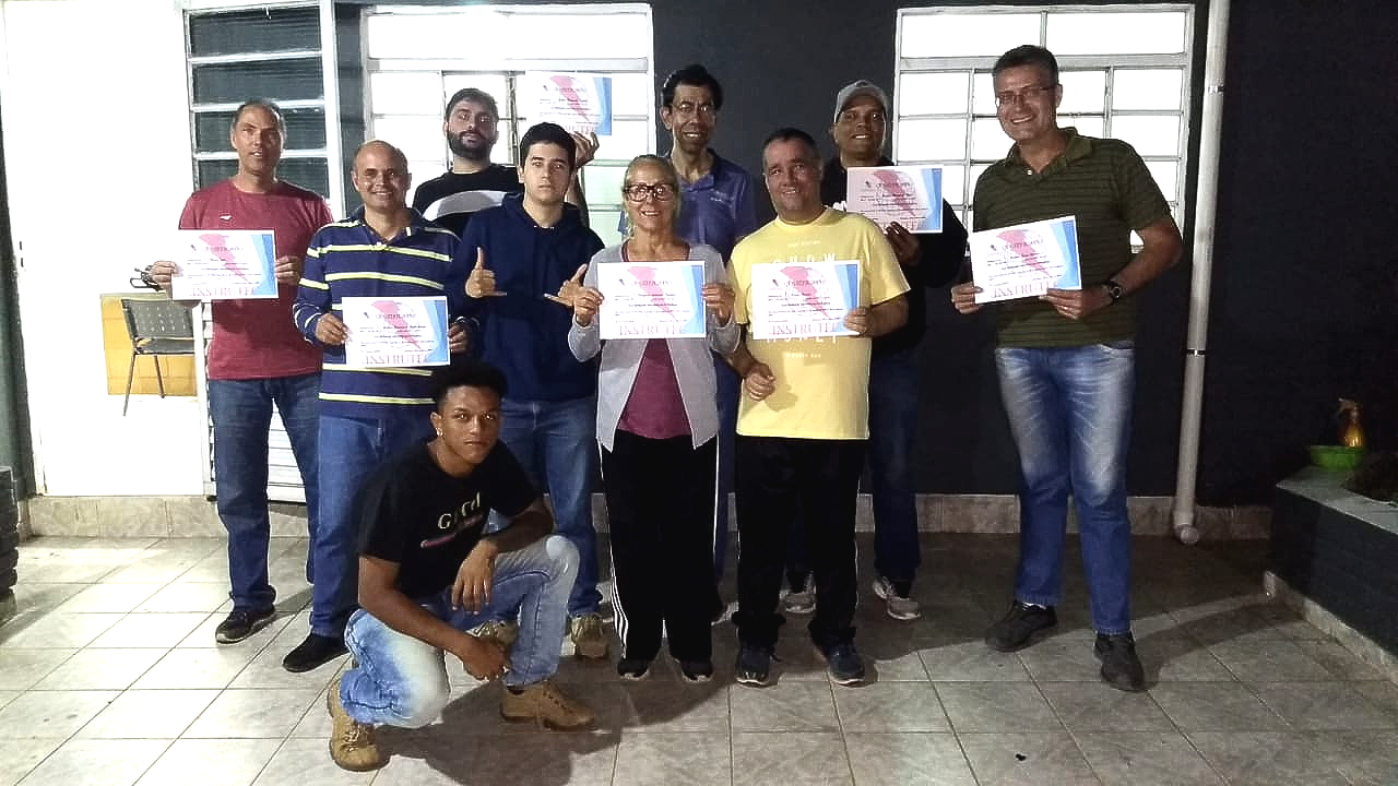 Turma concluída no dia 22/07/2019
