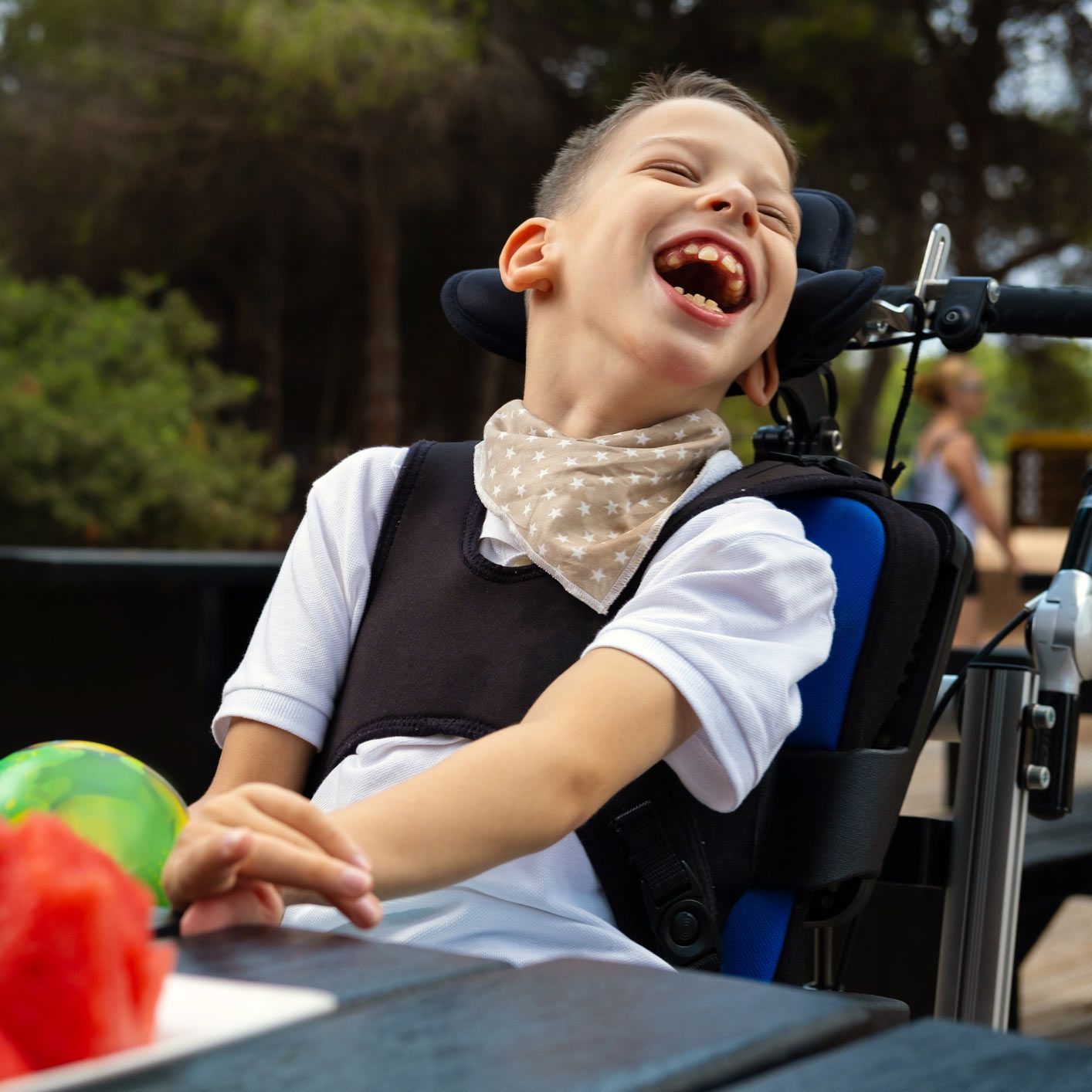 Child Enjoying in Backyard — Dublin, OH — Primary Care Nursing Services Inc