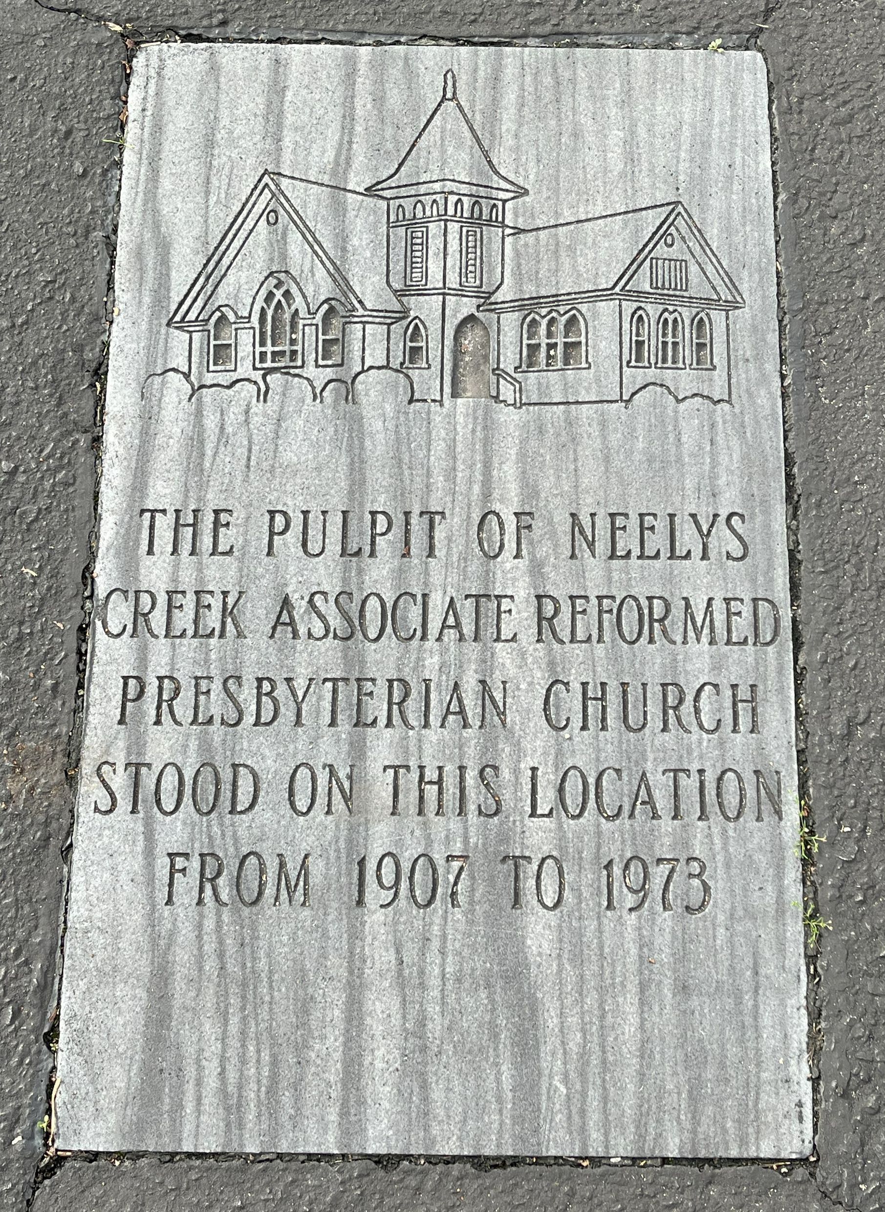 Neelys Creek ARP Church marker