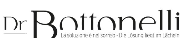 Logo del Dr. Boccanelli con testo serif nero e piccolo slogan grigio su sfondo bianco.