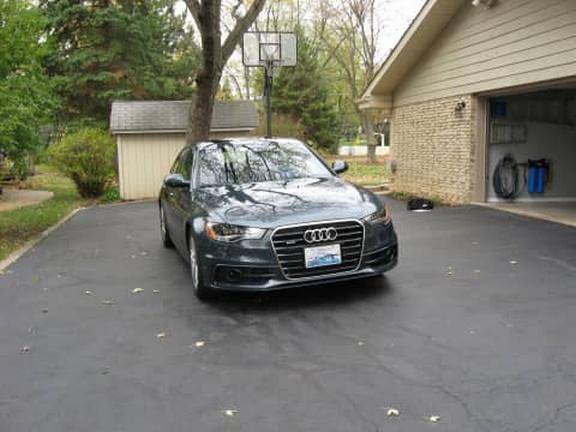 Audi Black Car