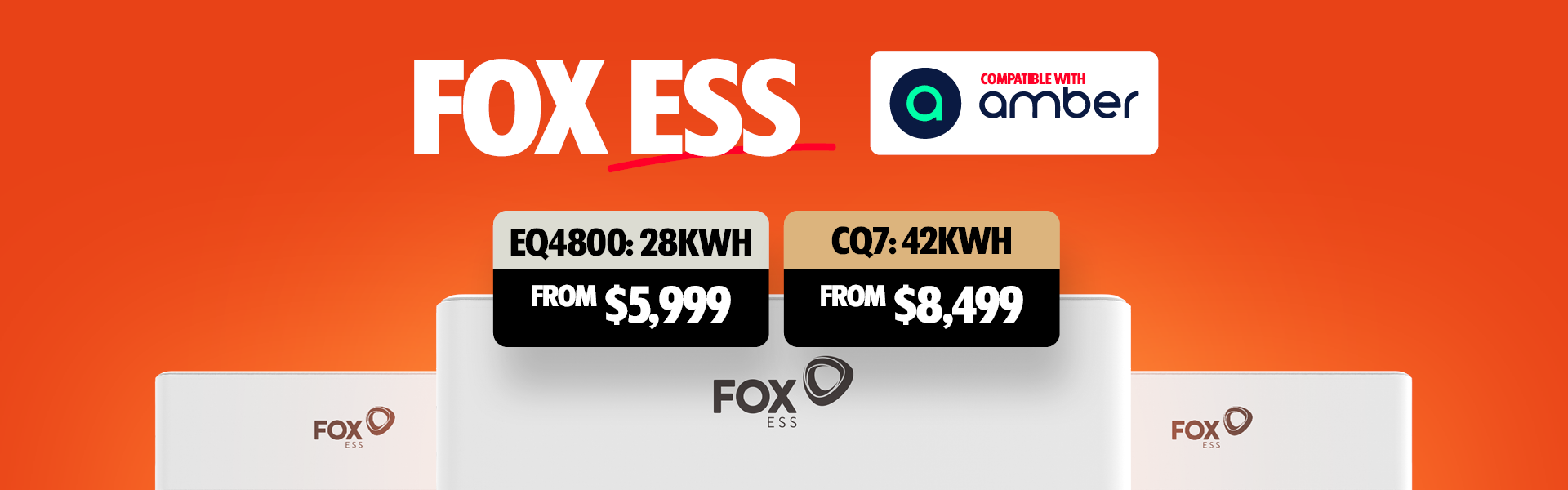 Fox ESS Solar Batteries 