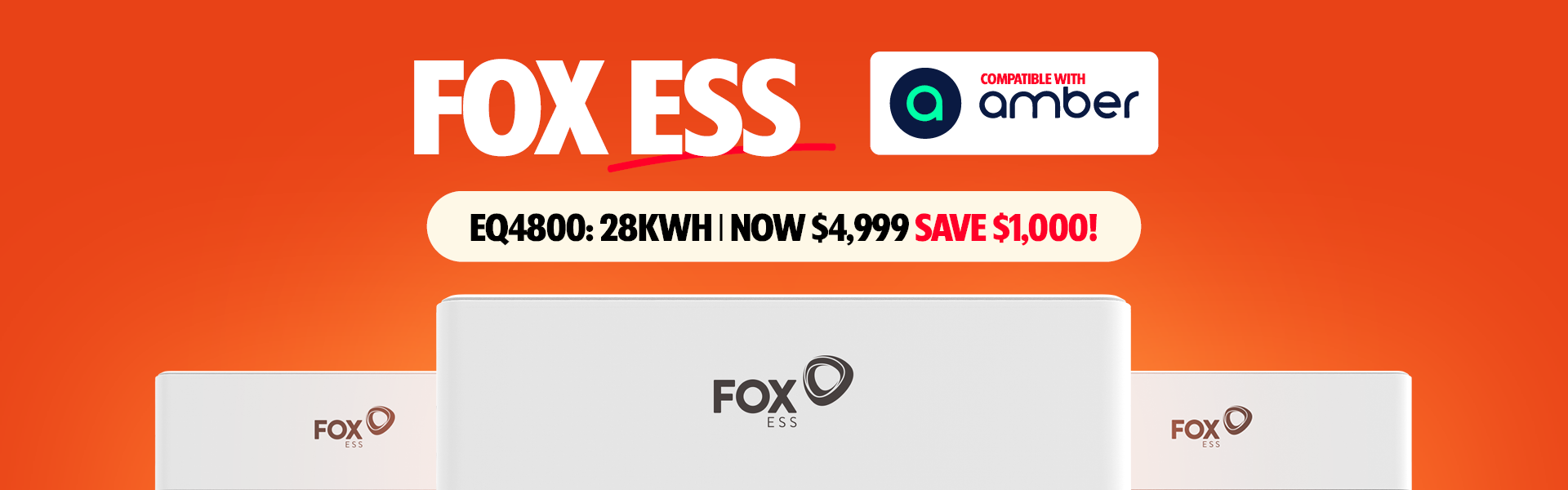 Fox ESS Solar Batteries
