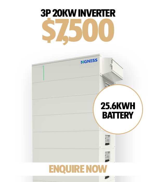 HGNESS Solar Batteries 