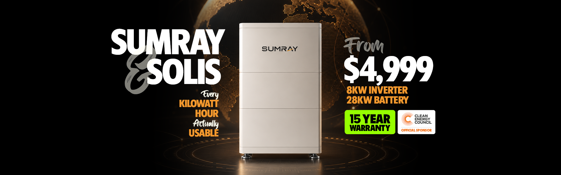 Sumray Solar Batteries