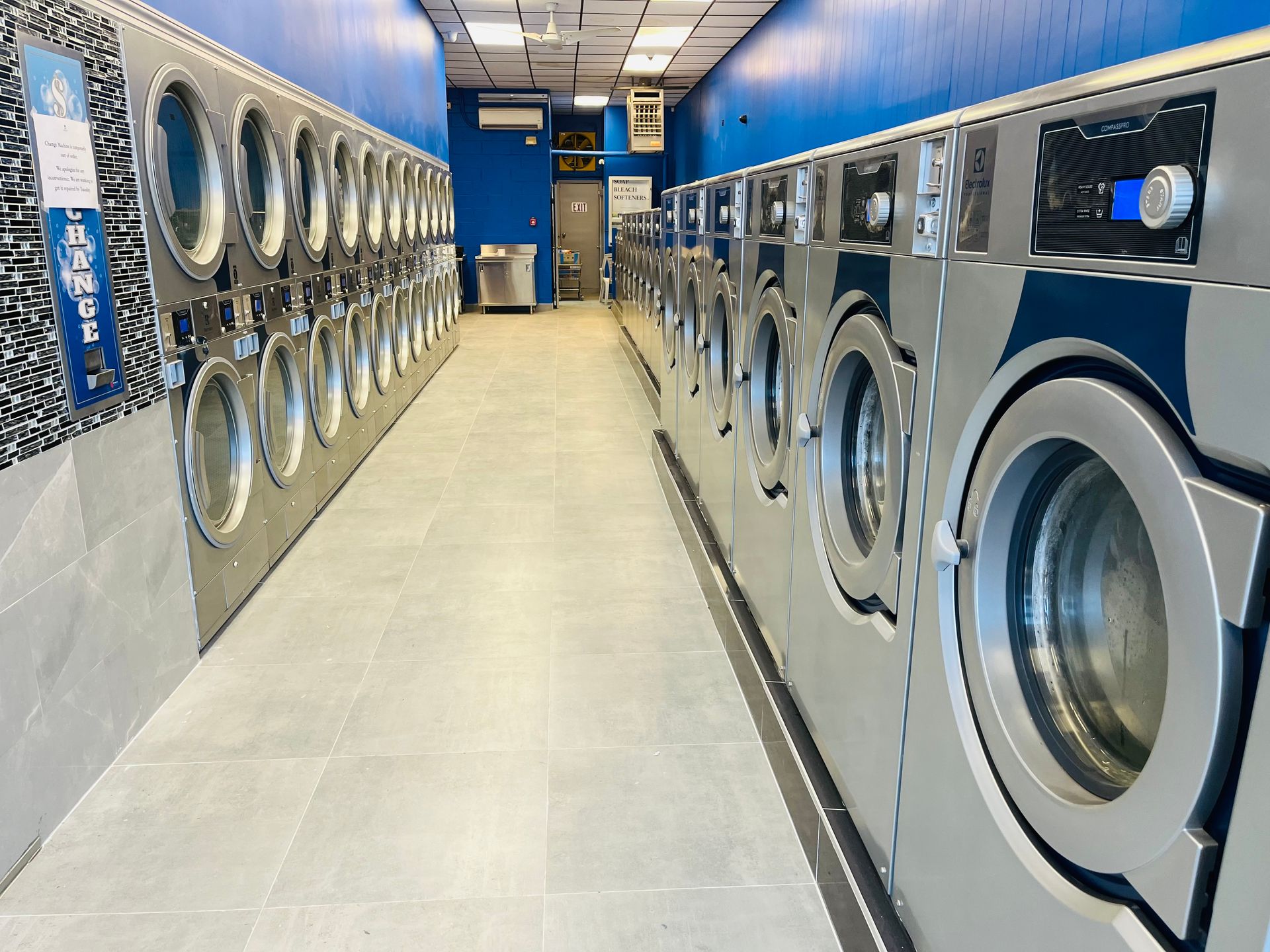 Laundromat Maywood NJ Self Serve Wash Fold Blue Sky Laundromat