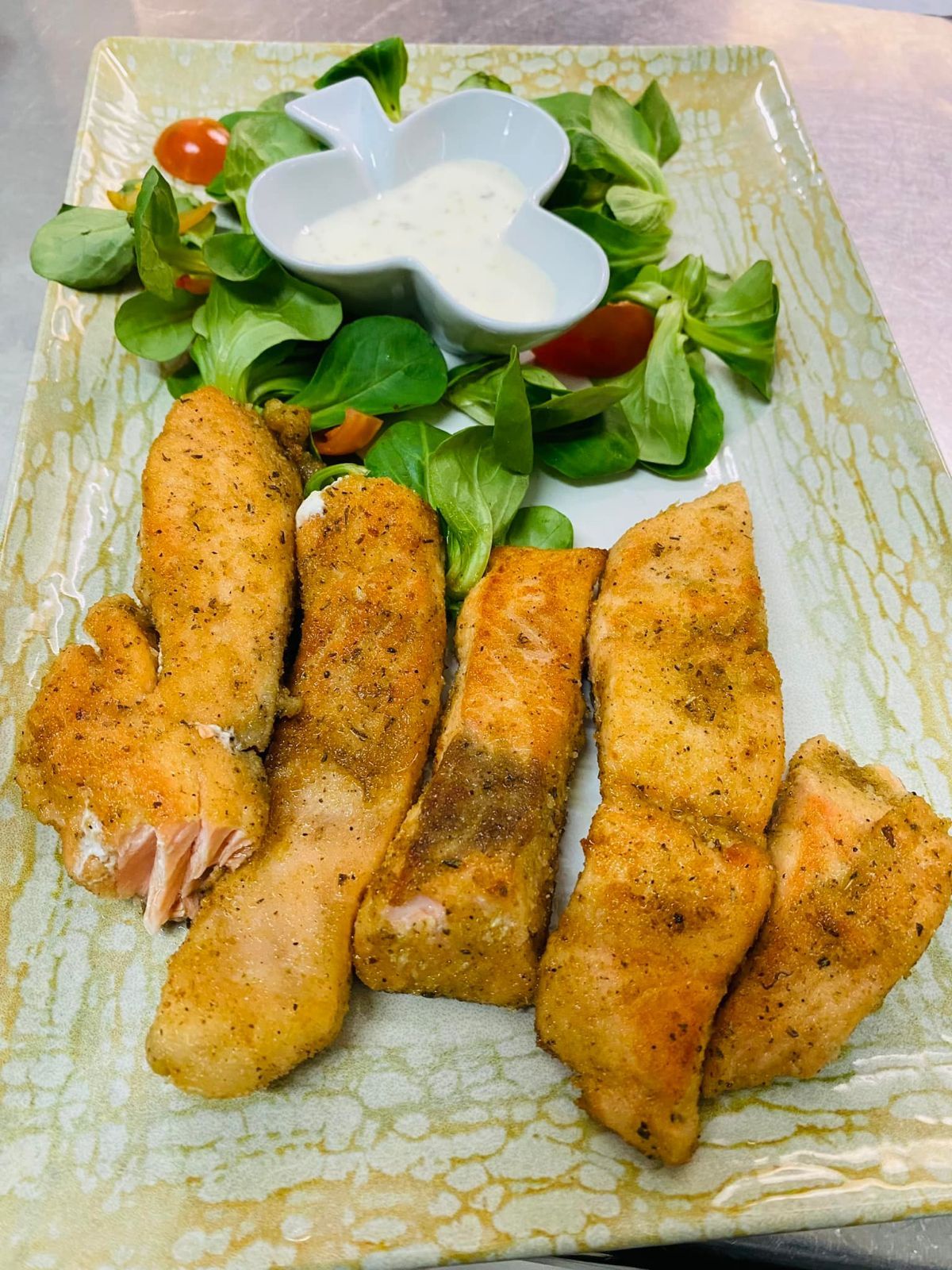 Gebratener Fisch