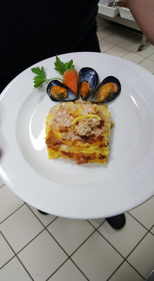 Meeresfrüchte-Lasagne