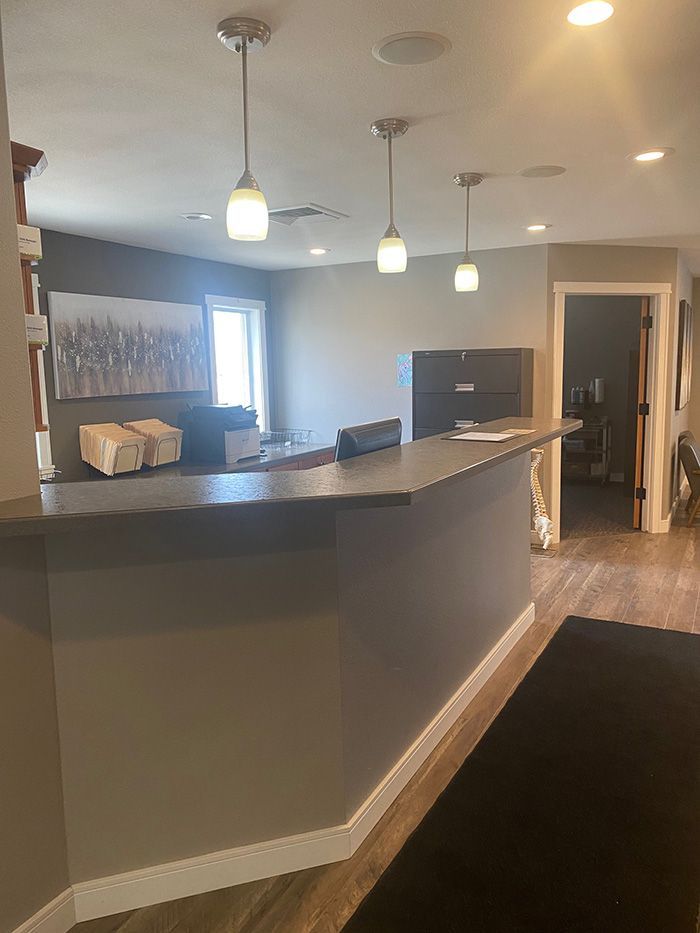 chiropractic clinic front desk