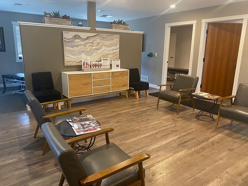 pathways chiropractic waiting room