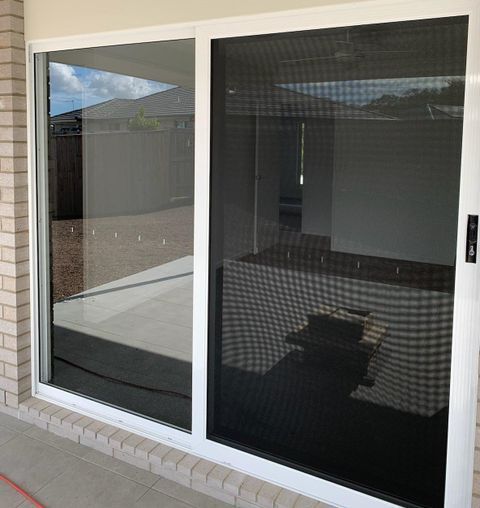 Sliding Glass Safe Door — Noosaville, QLD — Noosa Door Centre