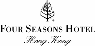 香港四季酒店的標誌帶有風格化的樹。