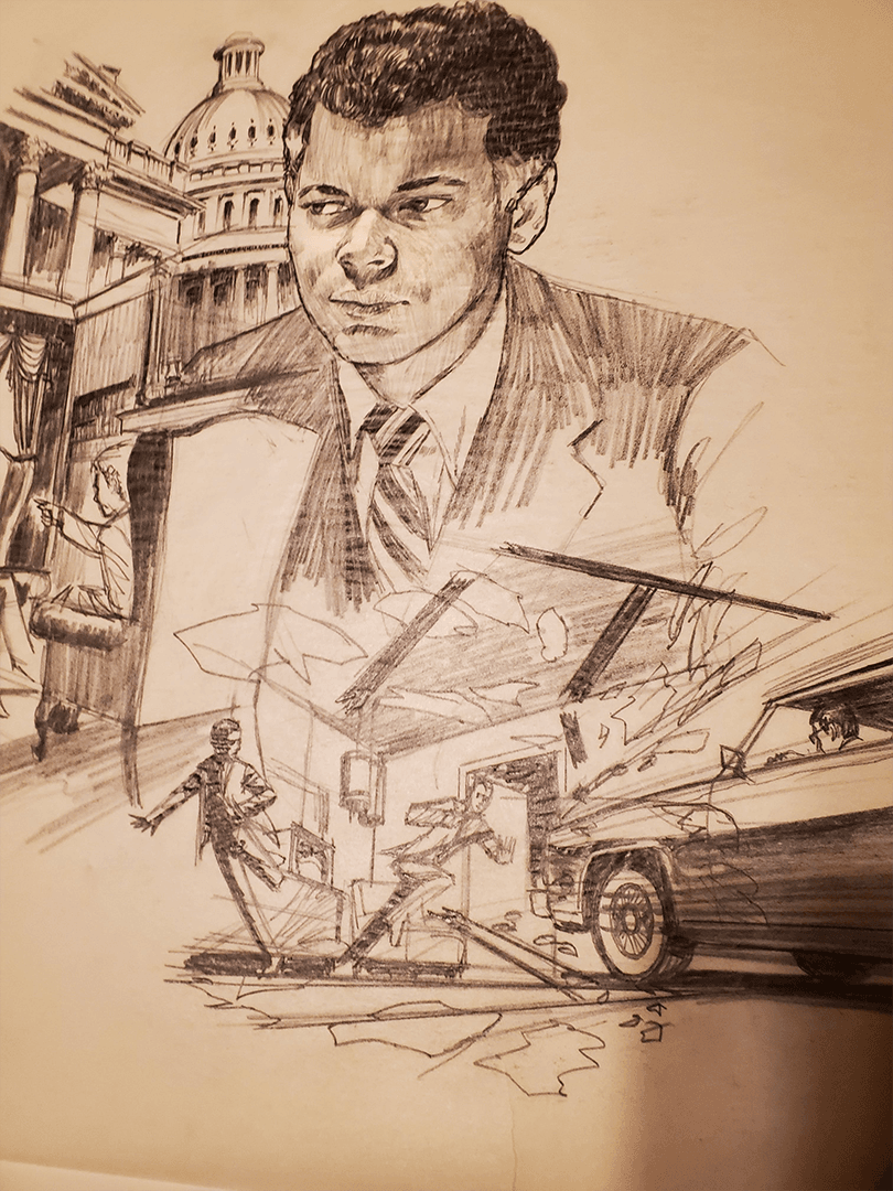 Commercial Artwork Sketch