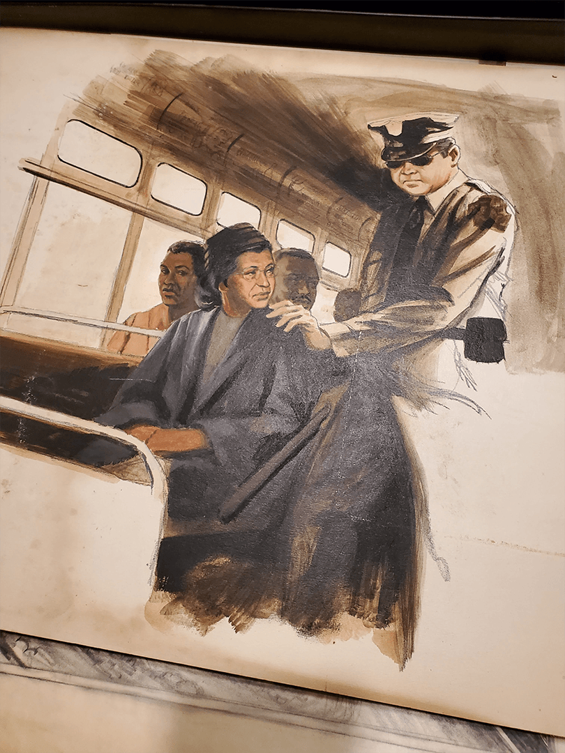 Civil Rights Artwork Sketch
