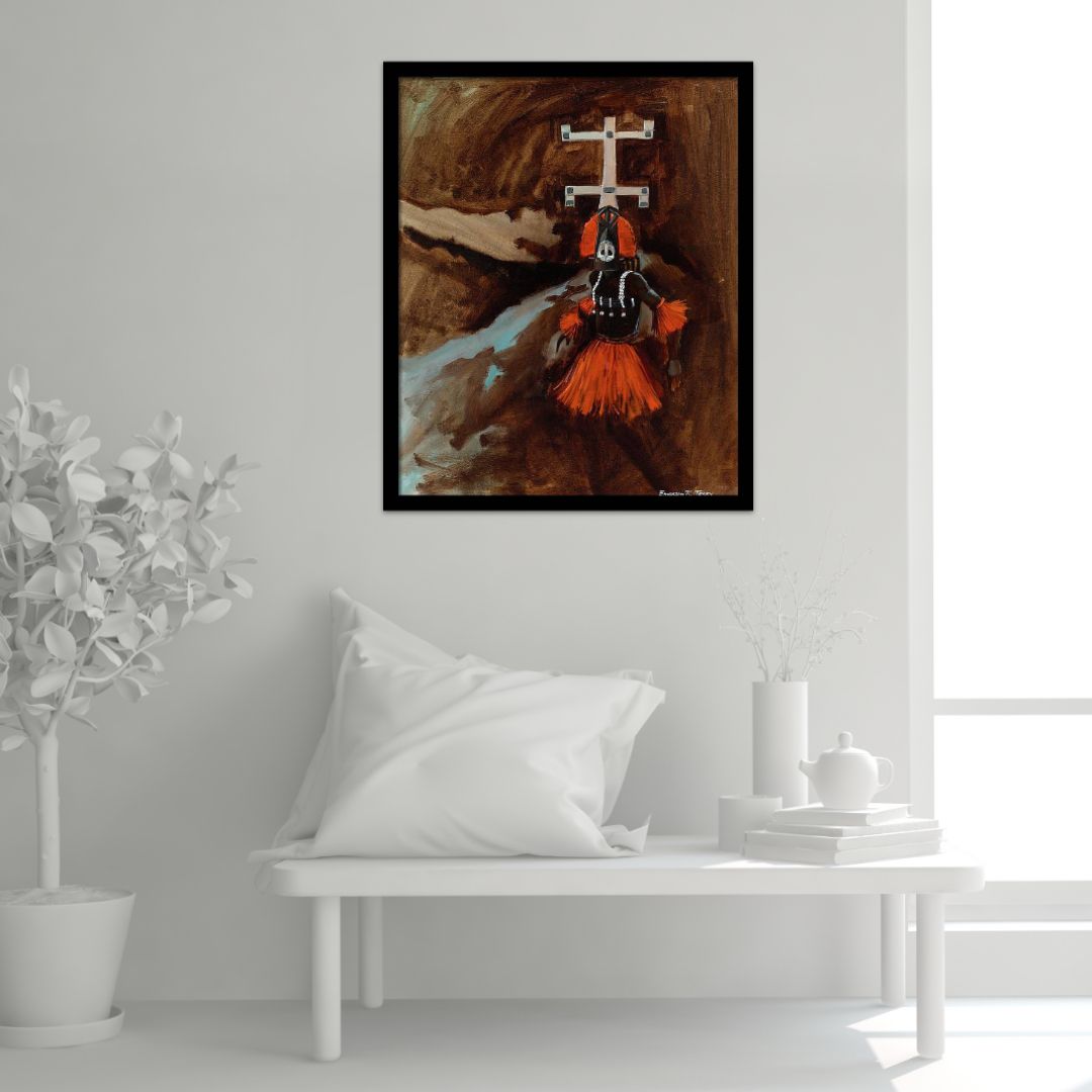 Three Dogon Dancers - Limited Edition 120