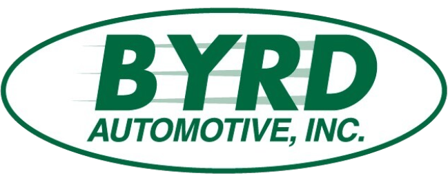 BYRD Automotive, Inc. logo in green text inside a green oval outline