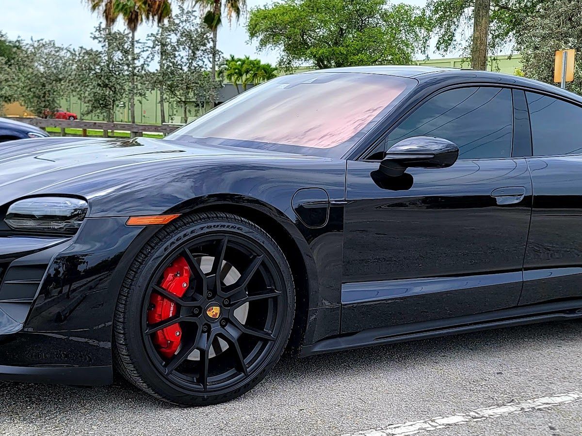 black car