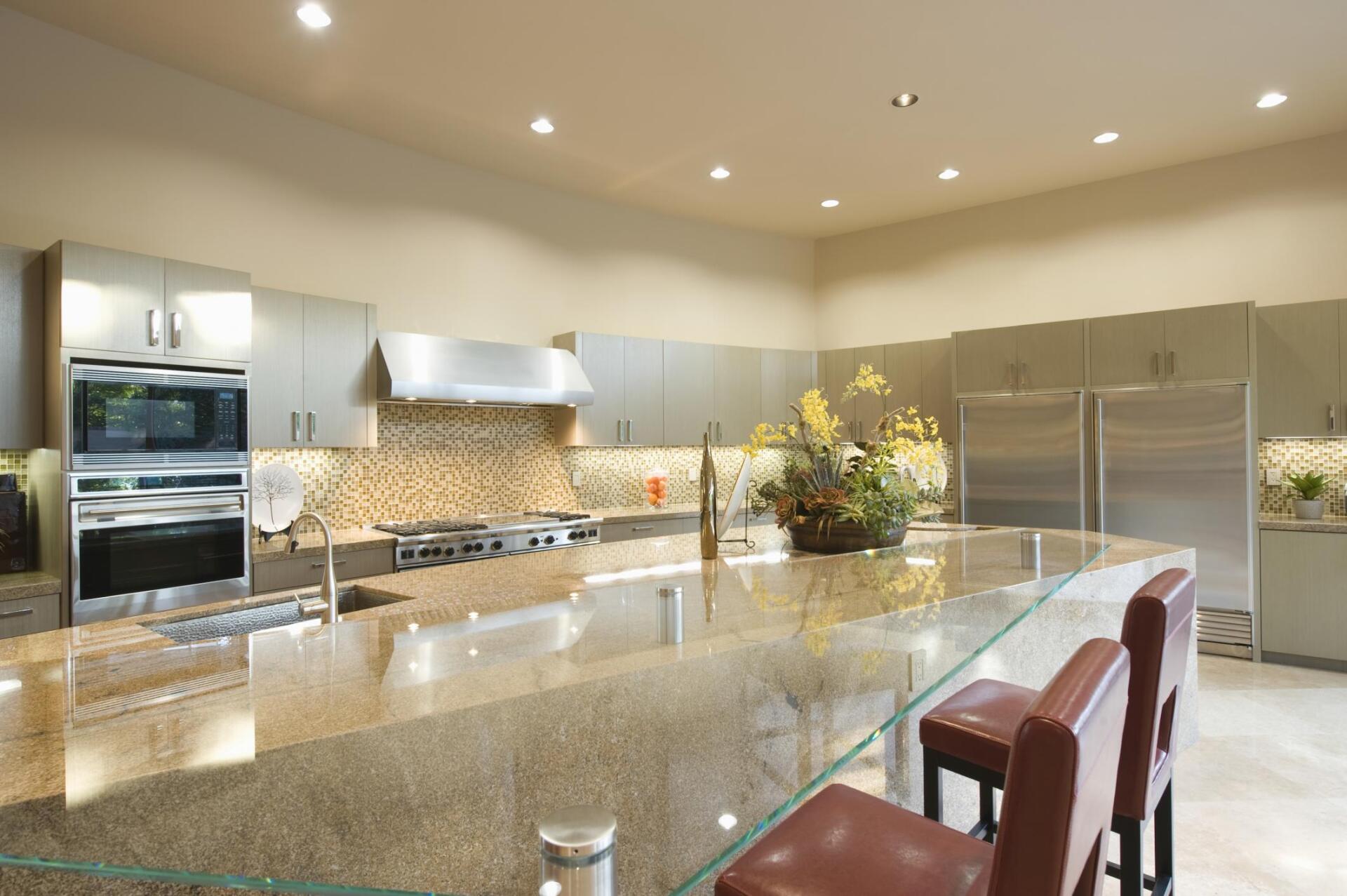 dining room with appliances