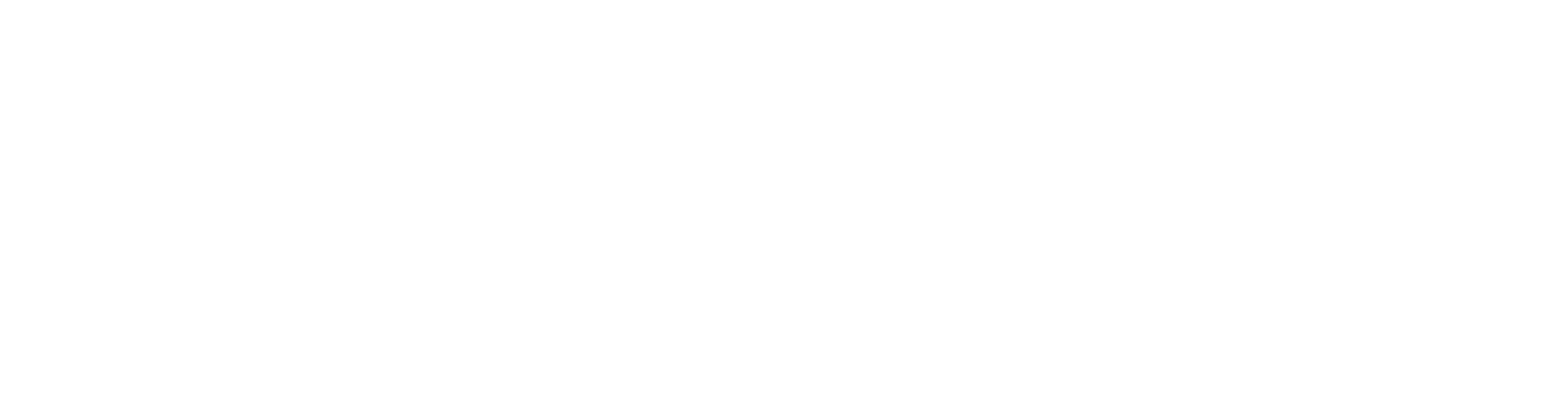 White Alcove Apartments Logo - Footer