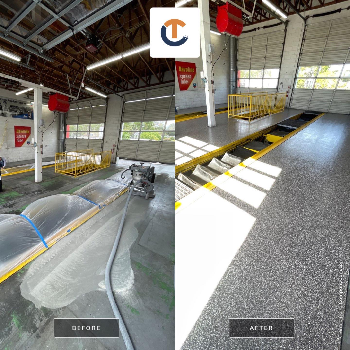 Top Coating for Yuba City Sierra Lube Express