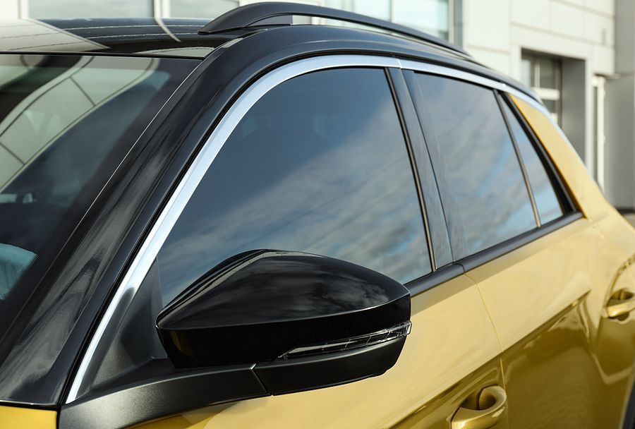 dark window tint