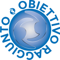 Logo blu con la scritta