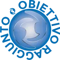 Logo blu con la scritta