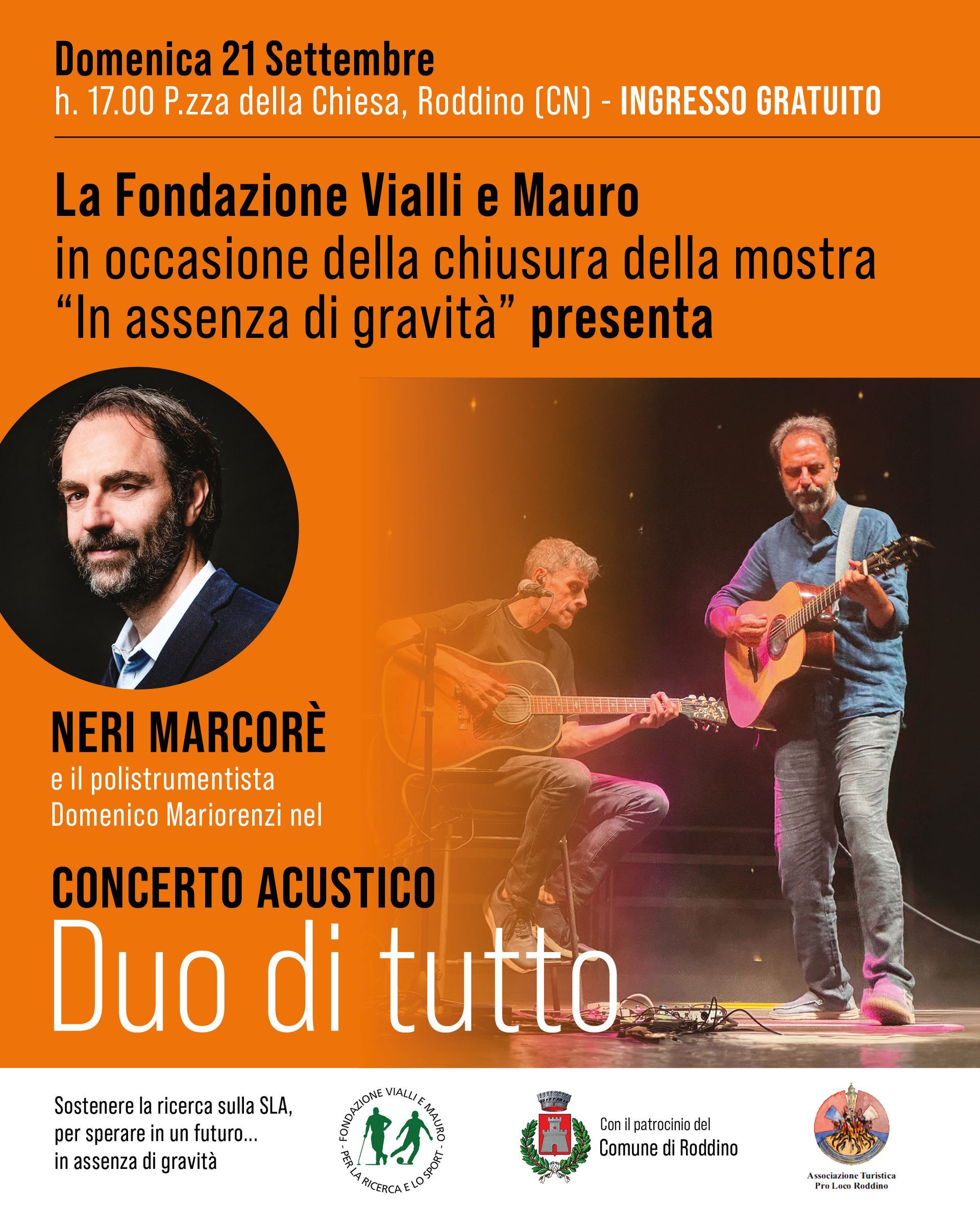 Poster for a concert by