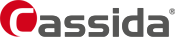 A close up of a cassandra logo on a white background