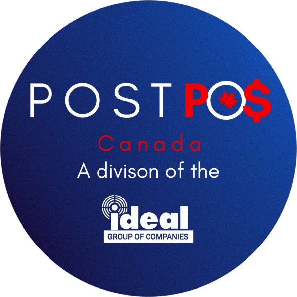 A logo for a company called post pos