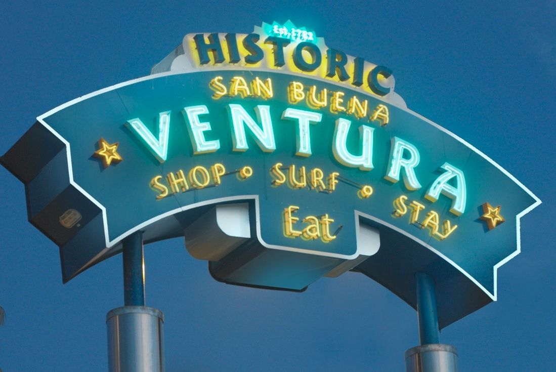 Ventura, CA Landmark Sign