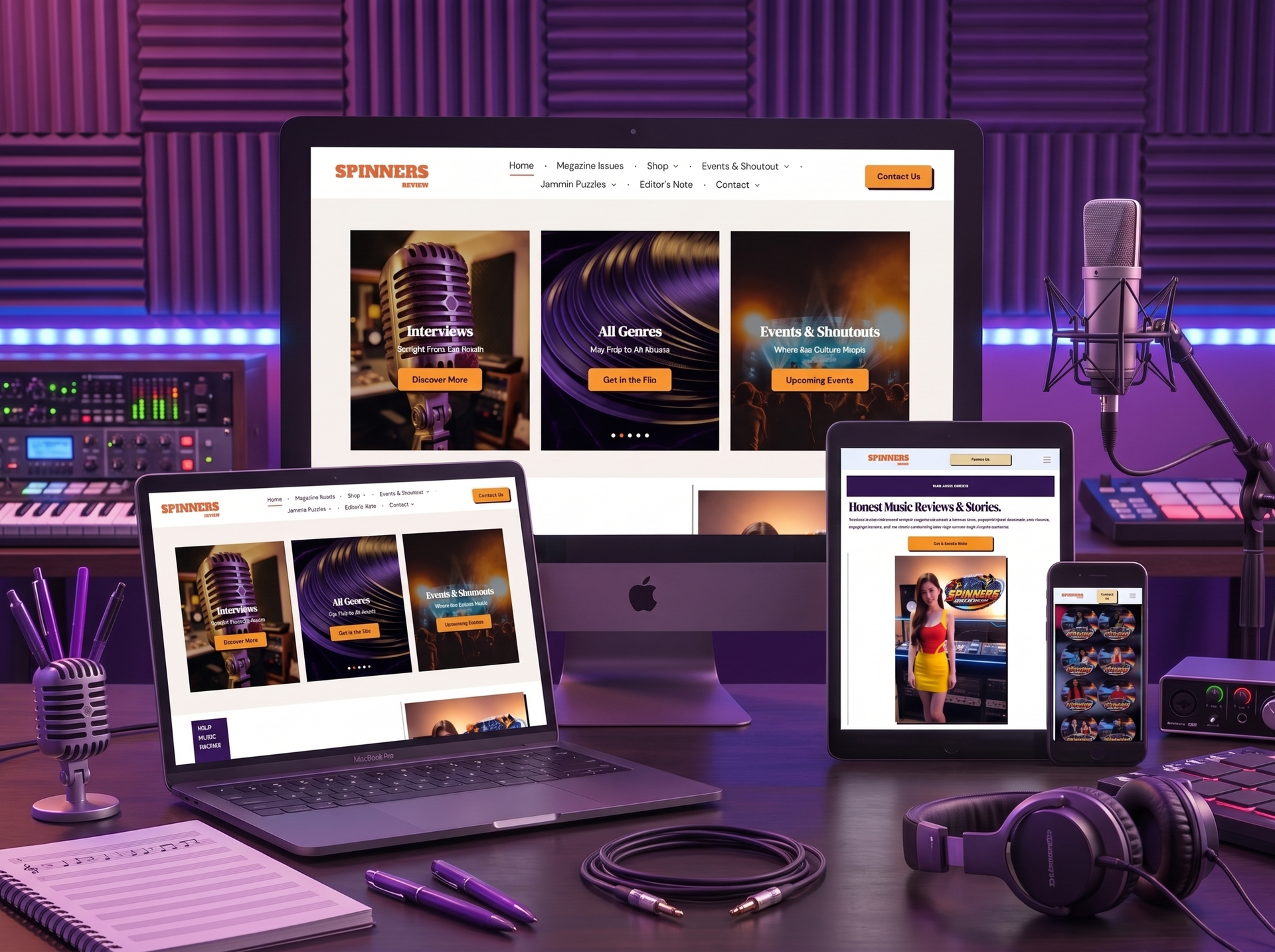 web demo for client