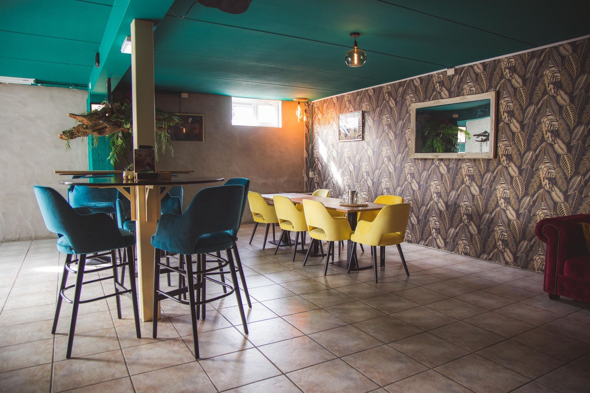 Horeca Steengoed interieurontwerp resultaatfoto feestzaal Zhendesign