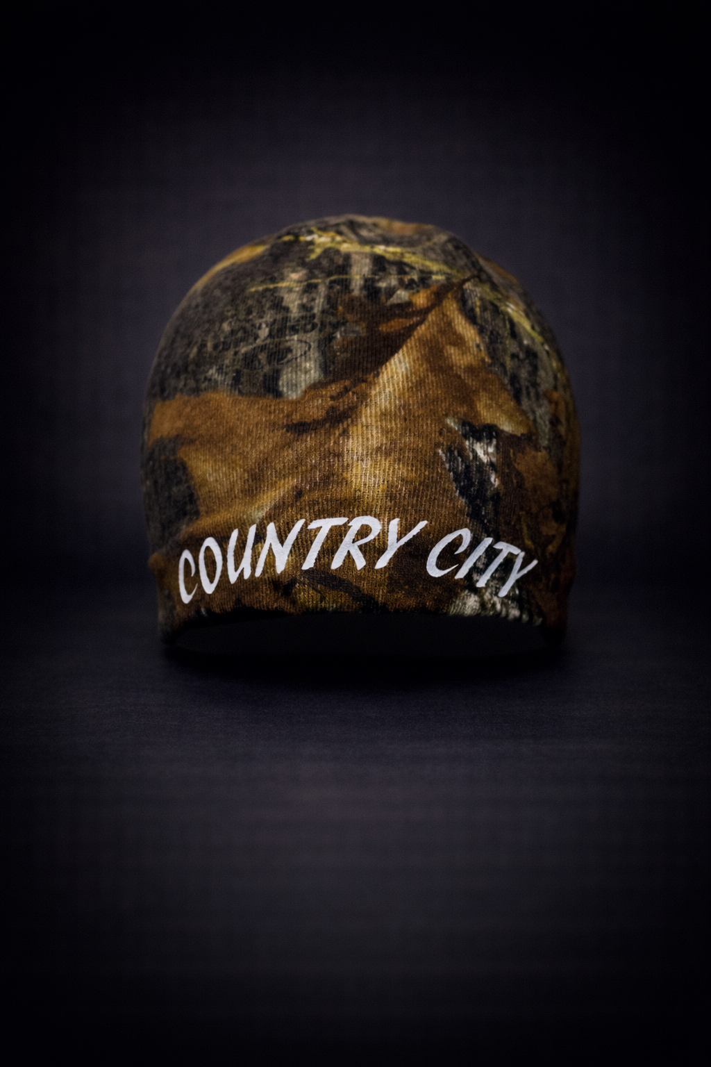 Country City Mossy Oak BreakUp Beanie