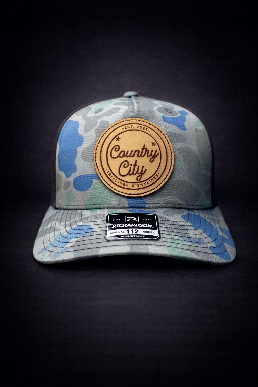 Country City Saltwater Duck Camo Trucker Hat