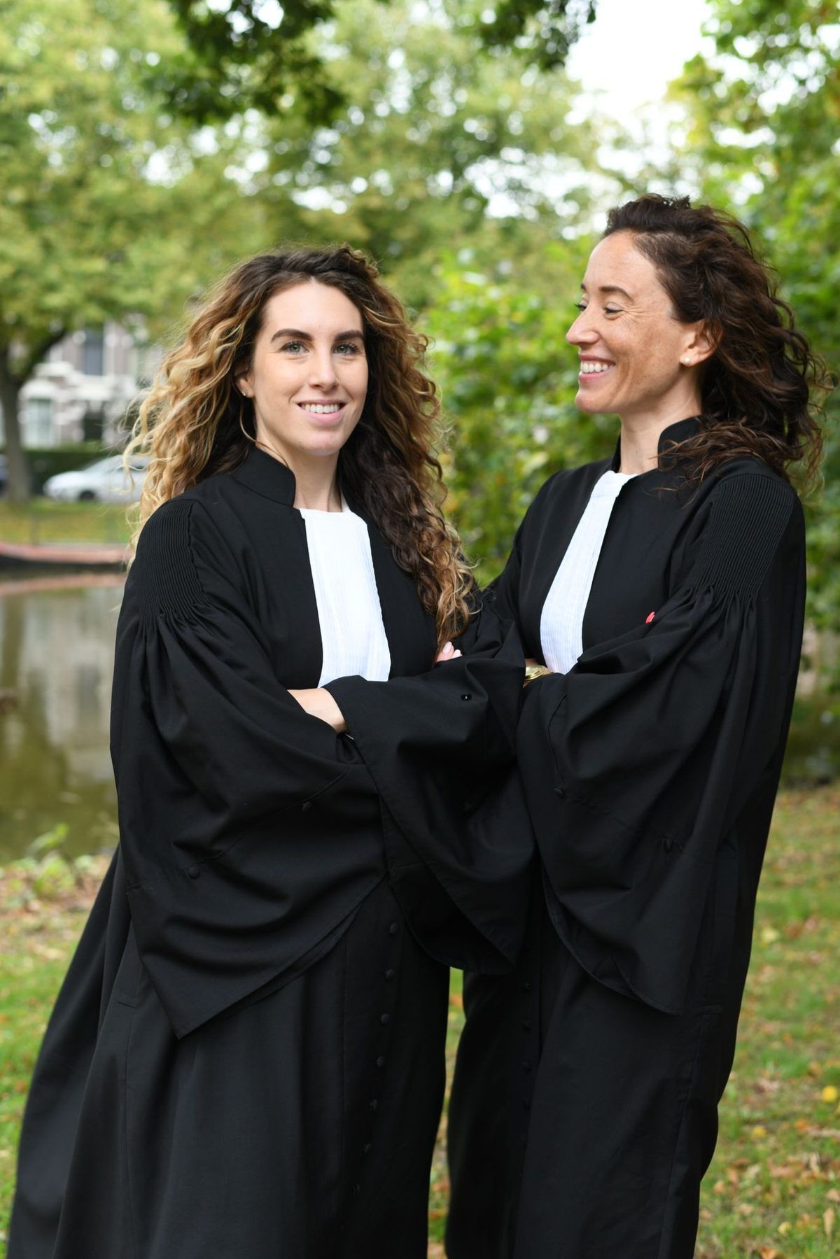 Indra van Steenes en Sarah van Raam, advocaten bij VSVR Advocaten in Leiden