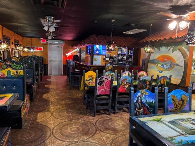 Dining area and bar