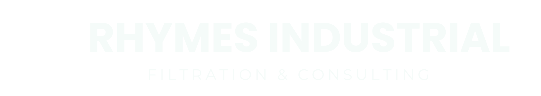 The word industrial is written in white on a white background.