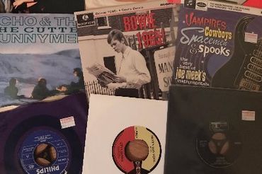 A collection of records including vampires cowboys and spooks