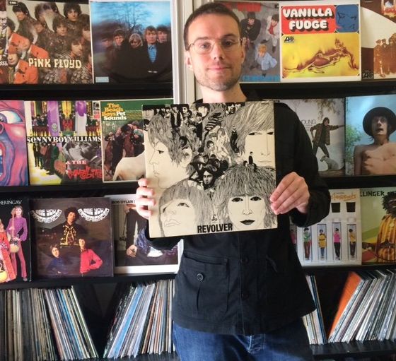 Call 07713 891 406 to sell your vinyl collection Vintage Records owner Mark with a vinyl collection