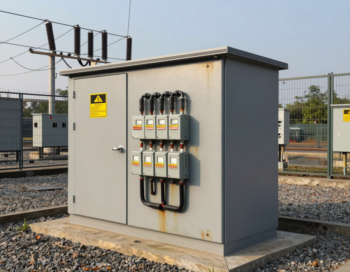 Cabina elettrica di distribuzione MT/BT