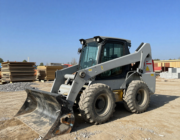 Bobcat CSC Impianti impiegato in cantiere