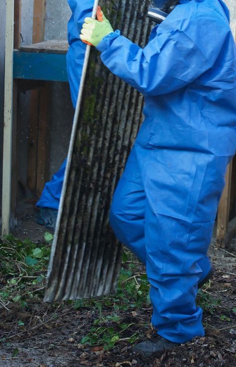 Asbestos removal from a residential property by experts | San Jose, CA | A Z-Con Specialty Services Asbestos removal from a residential property by experts | San Jose, CA | A Z-Con Specialty Services