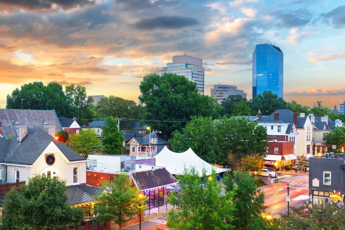 A view of downtown Lexington, Kentucky (KY)