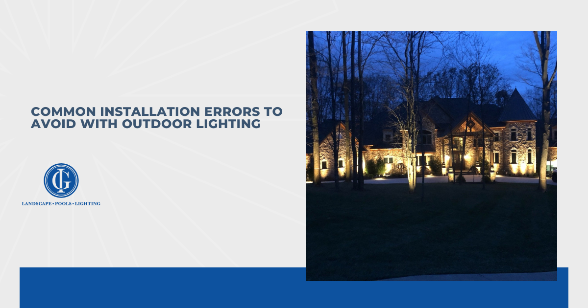 Common Installation Errors to Avoid With Outdoor Lighting
