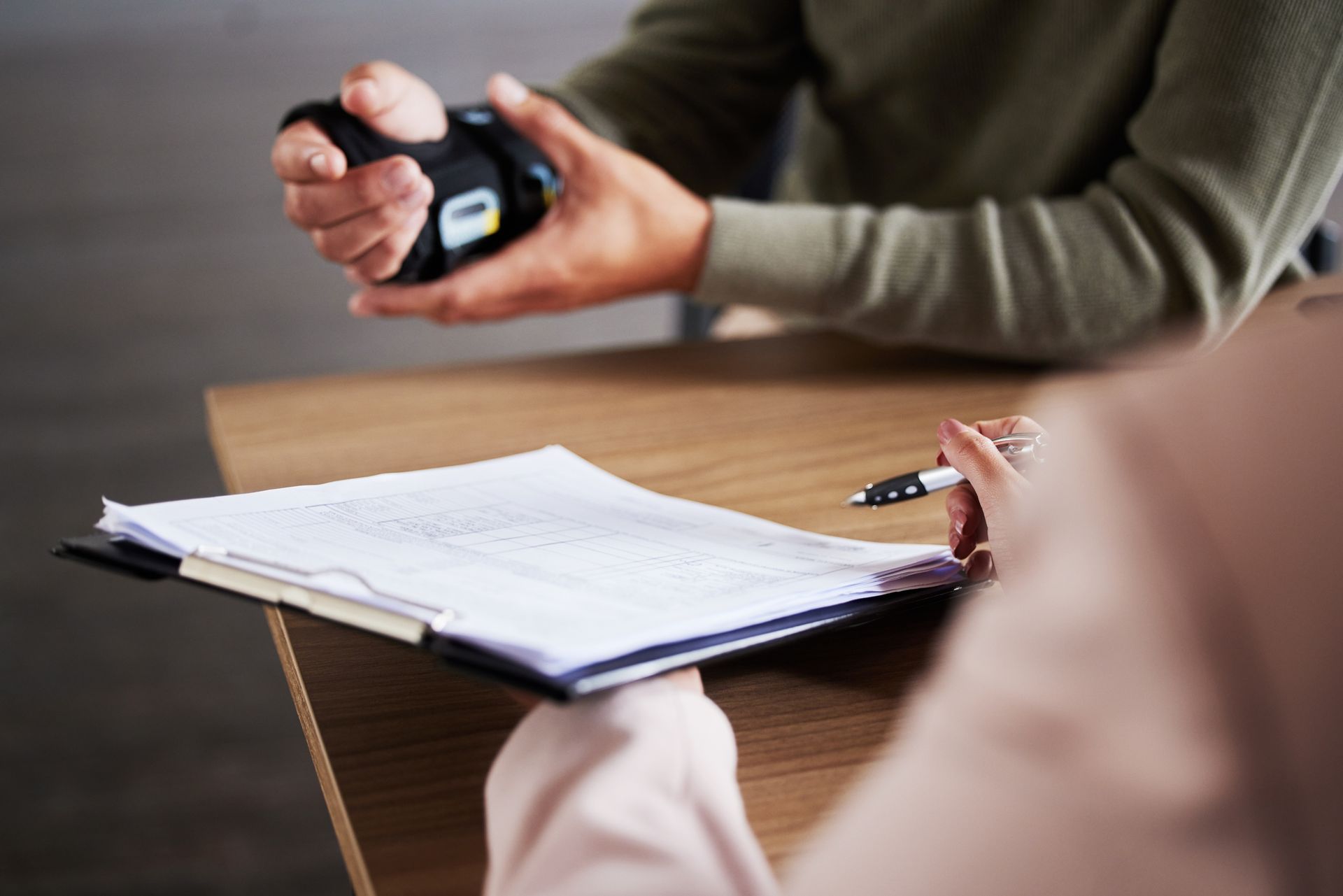 Personal Injury Attorney Reviewing Compensation Paperwork | El Dorado Hills, CA | Stawicki Anderson